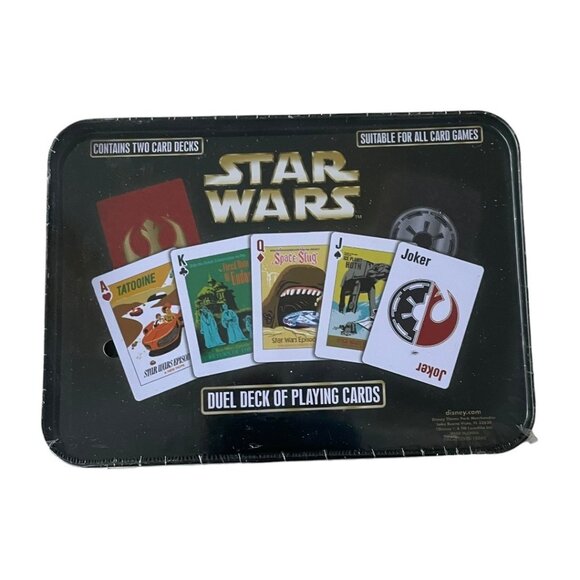 Disney Parks Star Wars Duel Deck Of Playing Cards Set - Picture 5 of 5